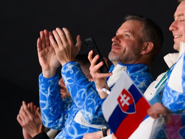 ZOH 2026, hokej, Slovensko, Švédsko, prezident, Peter Pellegrini