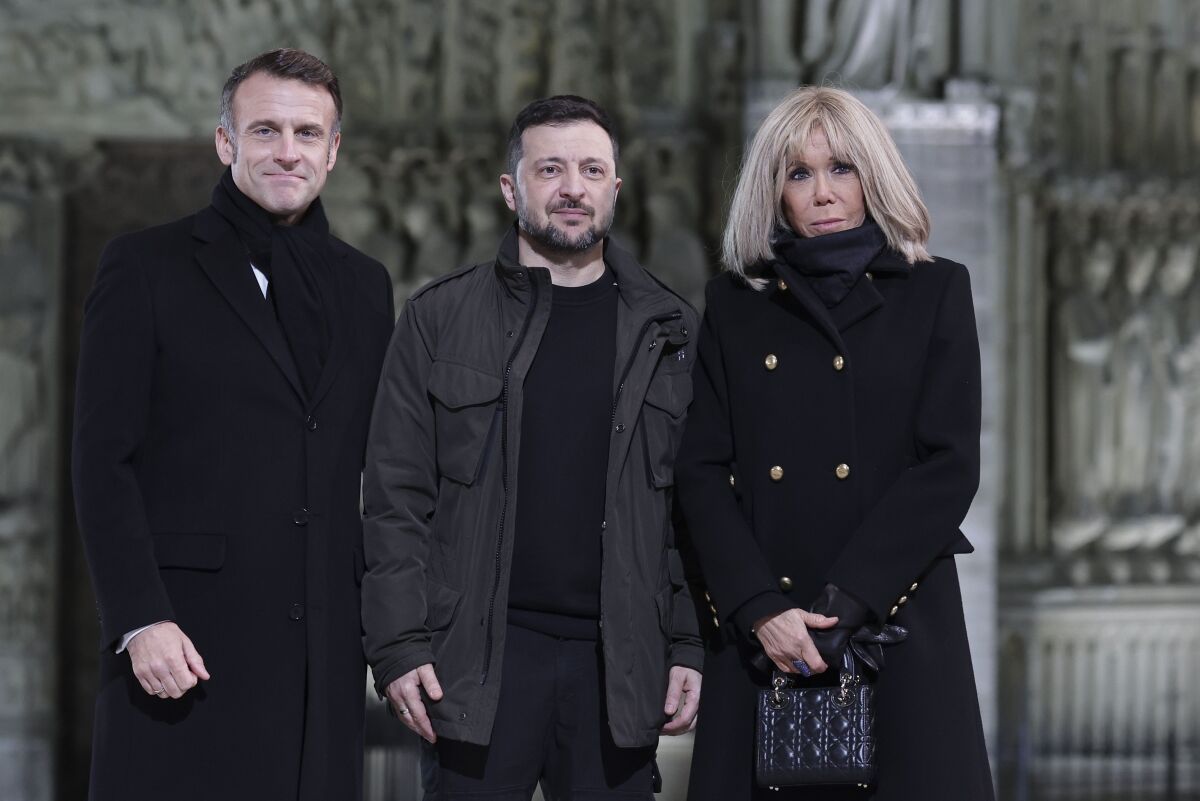 Macron, zelenskyj