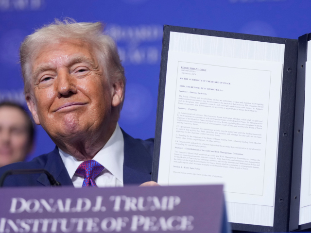 USA Trump Rada mieru rokovanie Washington