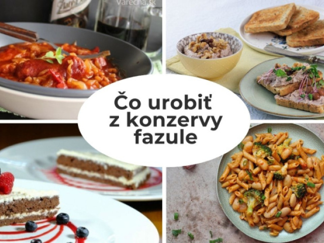 Nátierka, guláš, placky aj sladký koláč. 12 tipov, čo spraviť z konzervy fazule