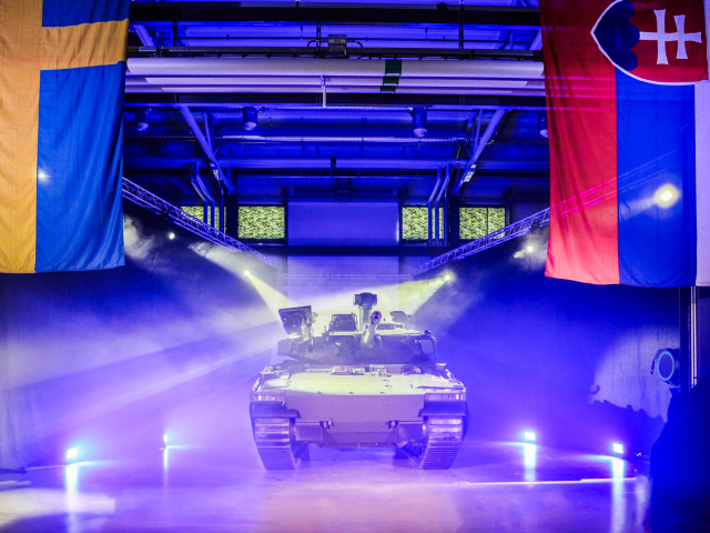 Bojové vozidlo CV90 pre Slovensko