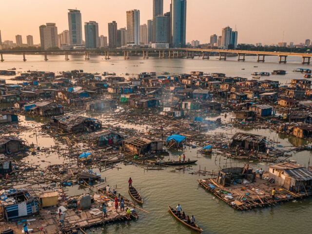 Makoko, Lagos, Nigéria, slum