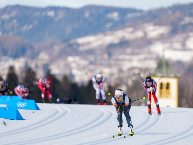 Taliansko ZOH26 Lyžovanie Beh 50 km Klasicky Ženy