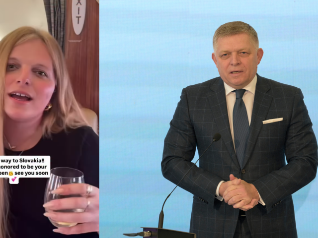 Gwen McMullen a Robert Fico