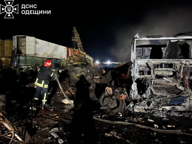 Odesa po ruskom útoku 23. februára 2026