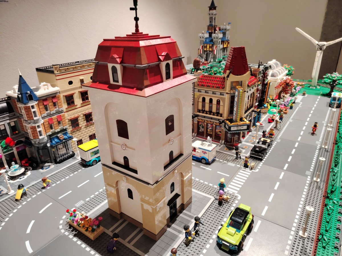 mestská veža, Brezno, lego
