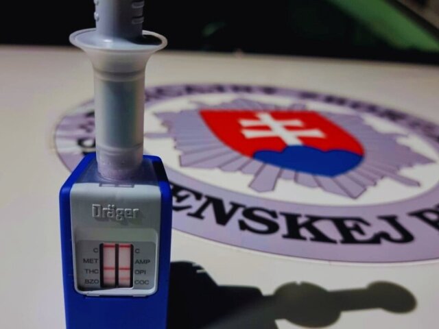 Polícia - tester na drogy