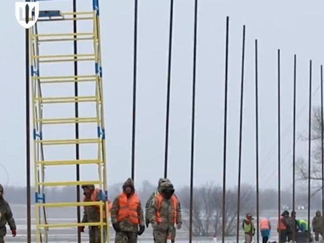 Ukrajina, protidronová bariéra