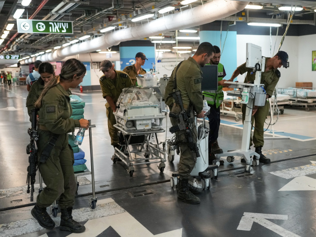 izrael haifa podzemná nemocnica rambam