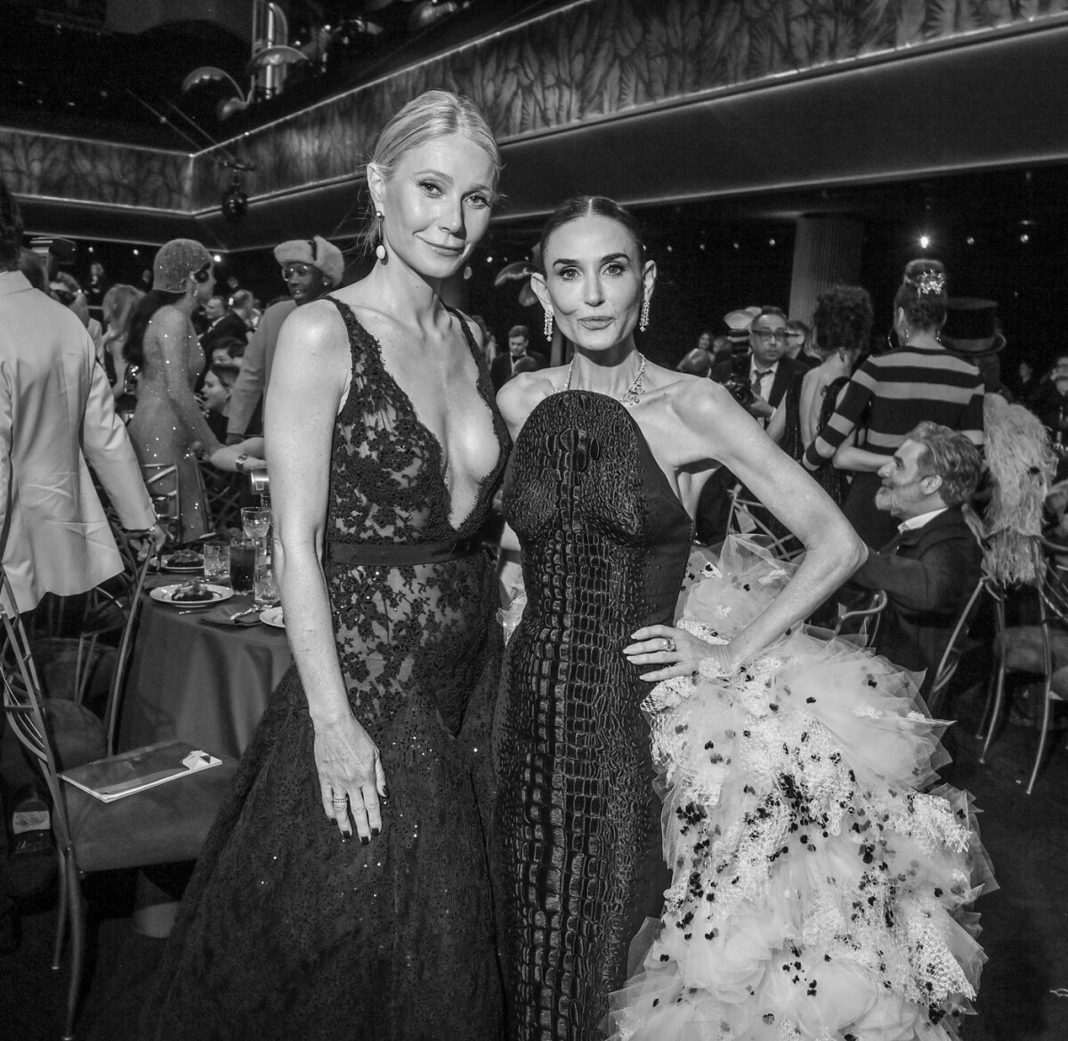 Gwyneth Paltrow (vľavo) a Demi Moore
