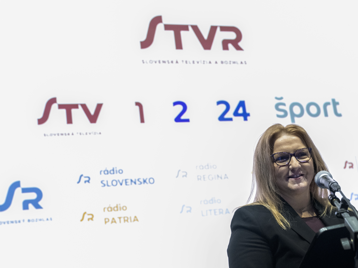 SR STVR logo nové TK predstavenie BAX