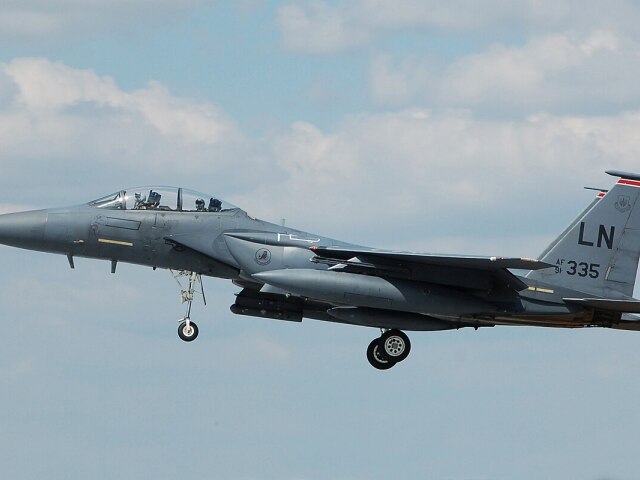 Americké stíhacie lietadlo F-15E