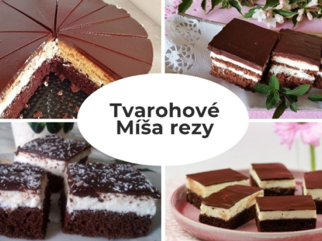 7 receptov aj video: Míša rezy, osvedčený tvarohový zákusok, ktorý milujú všetci bez rozdielu veku 