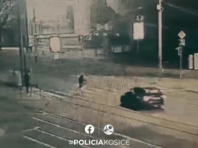 zrážka chodca, Košice, Polícia SR