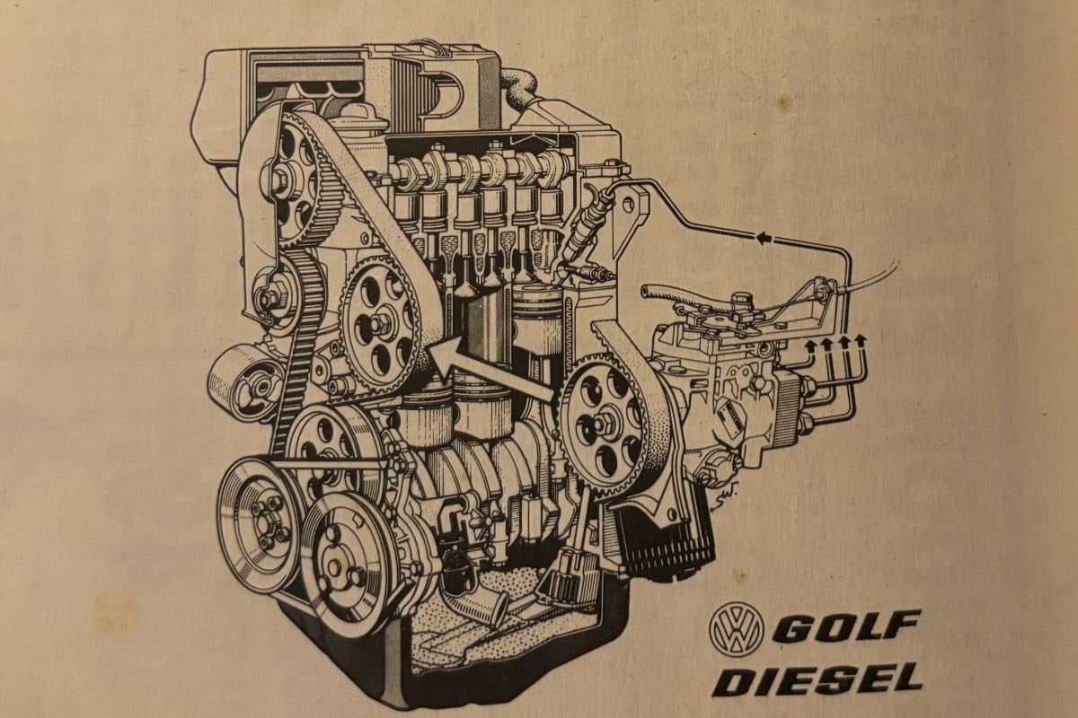 VW Golf Diesel - 1976