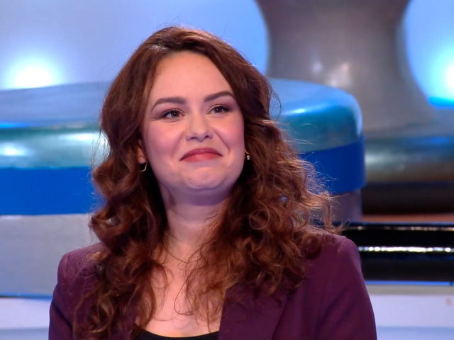 Herečka Dominika Fischer. 