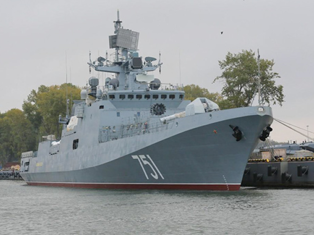 Ruská fregata Admiral Essen
