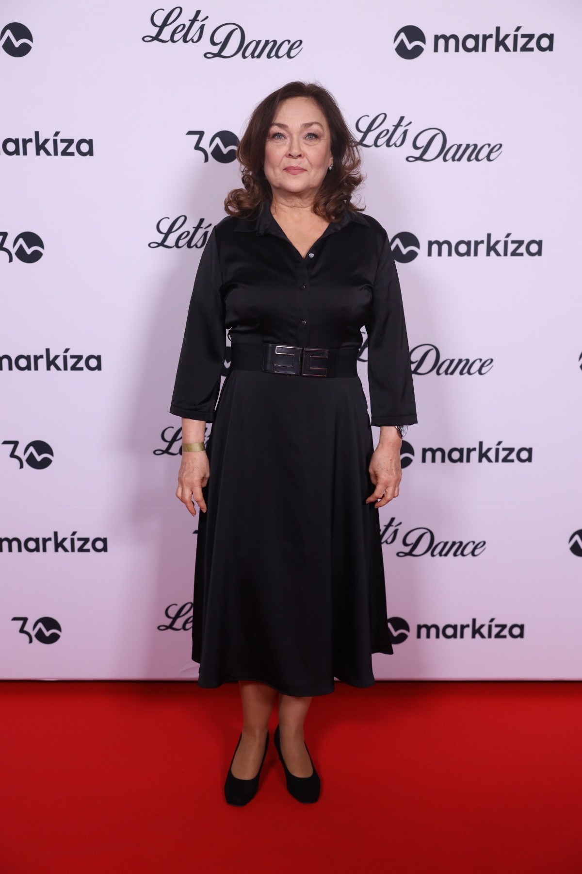 Herečka Dagmar Sanitrová. 