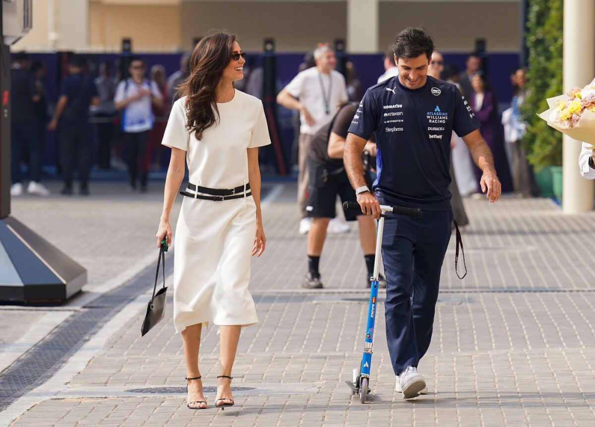 Rebecca Donaldson a Carlos Sainz