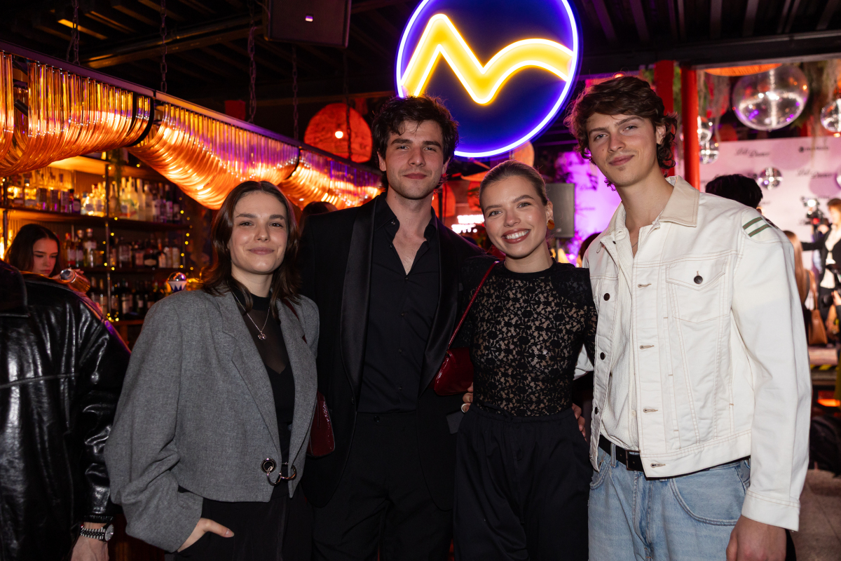 Zľava: Paula Lopatovská, Kristián Baran, Kristína Sisková a Kristián Macháček. 