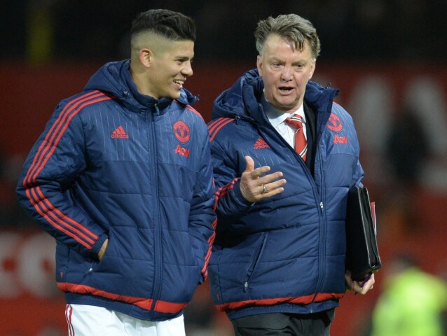 Louis van Gaal, Marcos Rojo