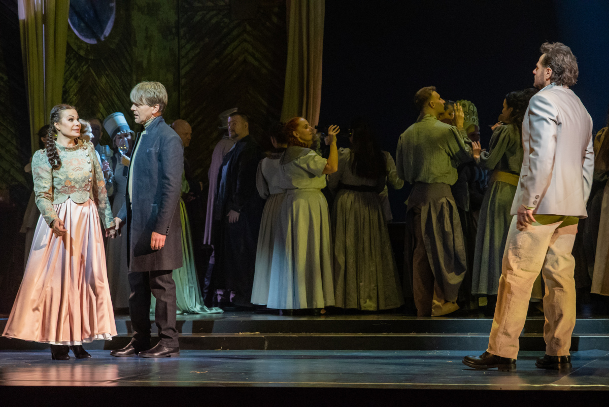 Monika Fabianová,  Pavol Remenár, Roman Berger, Onegin