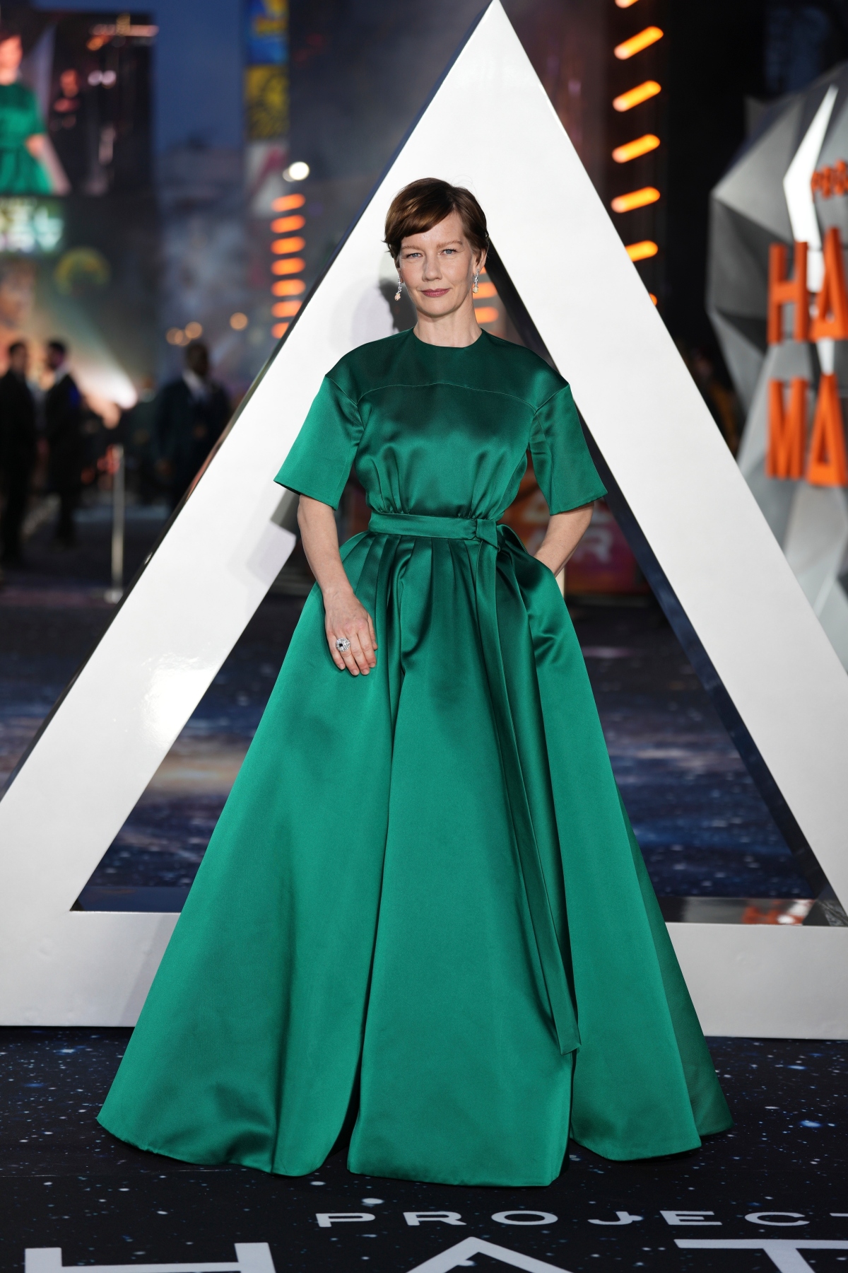 Herečka Sandra Huller na slávnostnej premiére filmu Project Hail Mary.