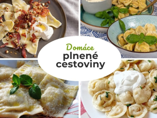 Pirohy, ravioli, tortellini aj peľmene. 12 receptov na domáce plnené cestoviny