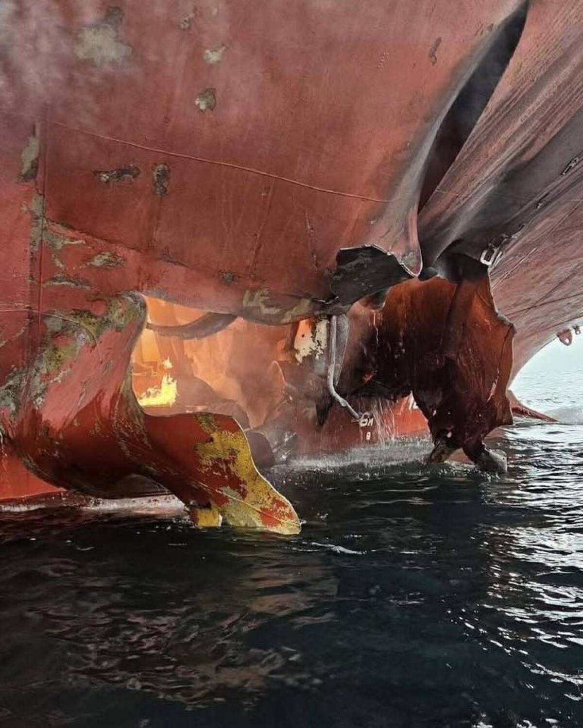 Thajská loď, Hormun, Irán, tanker