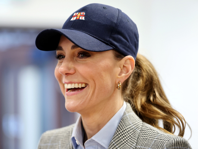 Britain Britská princezná Kate na návšteve RNLI Tower Station.
