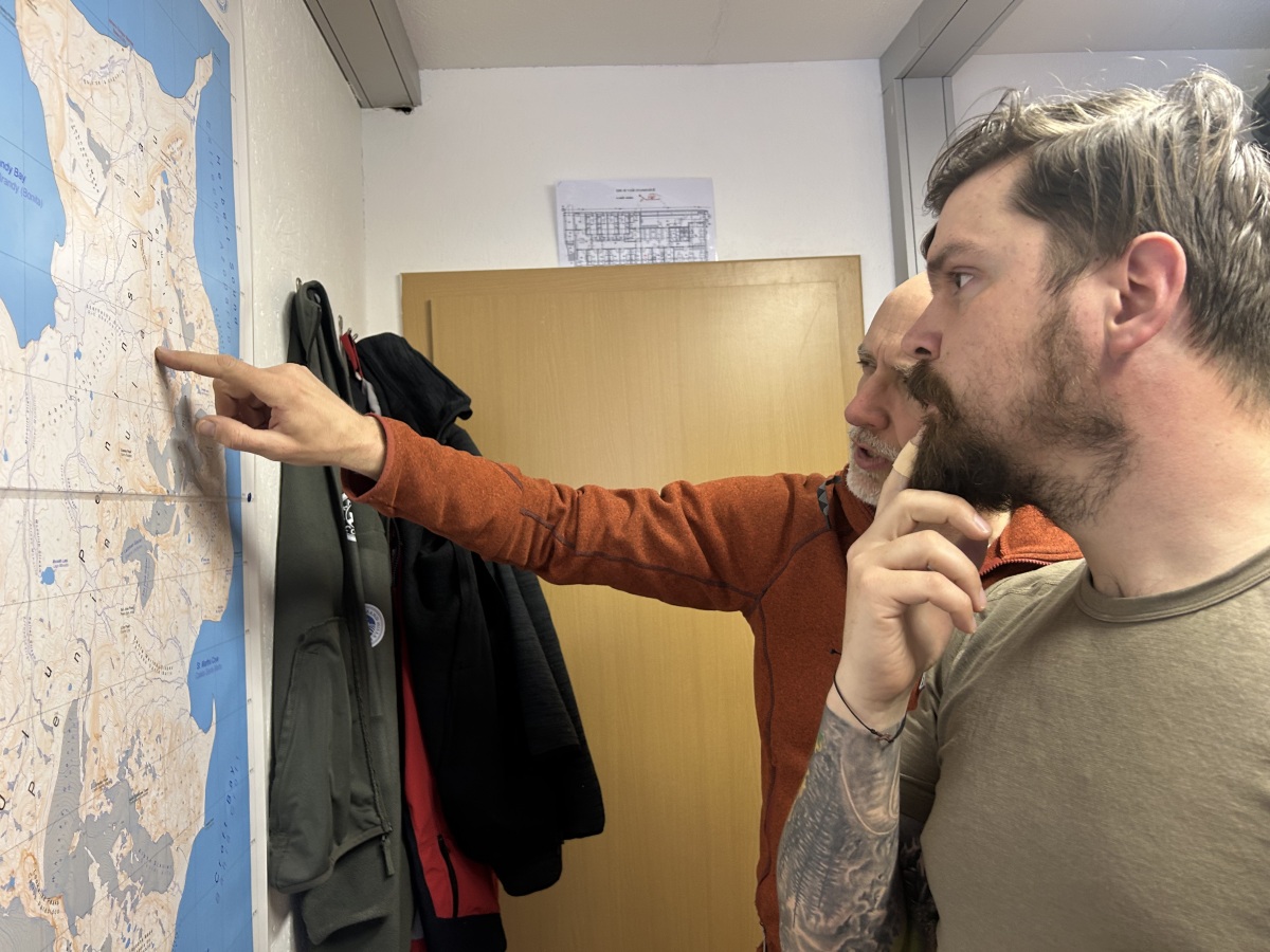 Michal Goga a Peter Vaczi - spoznavanie terenu a lokalit