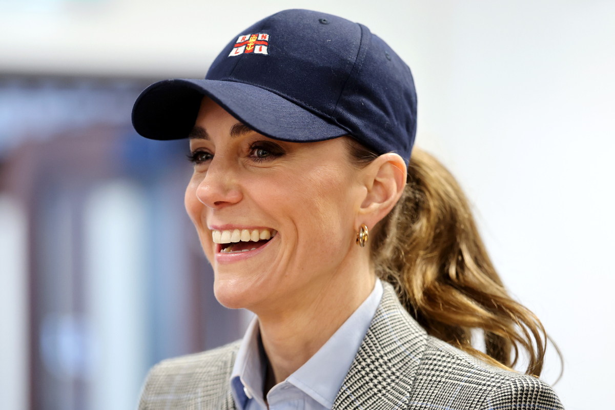 Britain Britská princezná Kate na návšteve RNLI Tower Station.