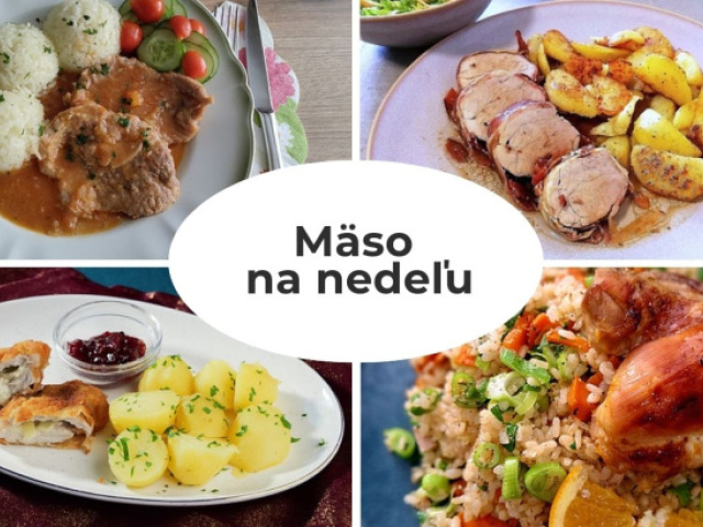 Od pečeného kuriatka, vynikajúcich rezňov až po šťavnatú krkovičku. 11 inšpirácií na nedeľné mäso