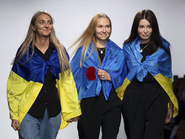 Britain Ukraine Fashion