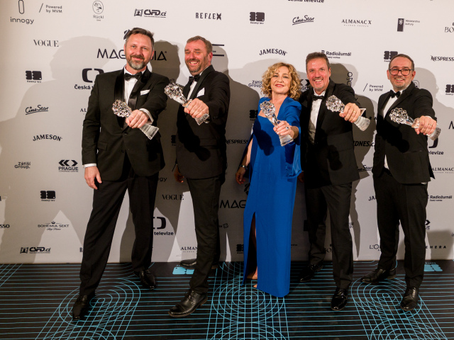 Cesky lev Jindrich Motyl  Martin Ruzicka  Tereza Kopacova  Michal Reitler a Michal Prokes