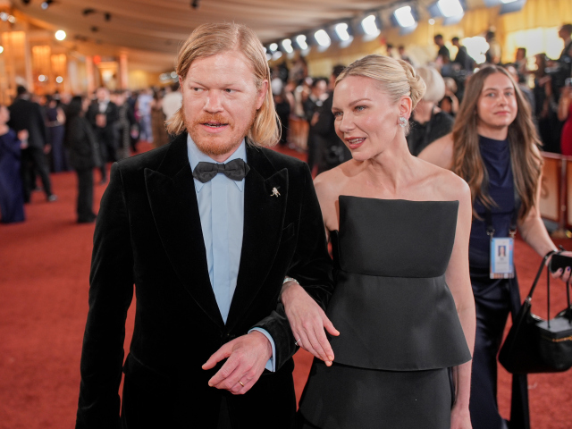 Herec Jesse Plemons a jeho manželka Kirsten Dunst.