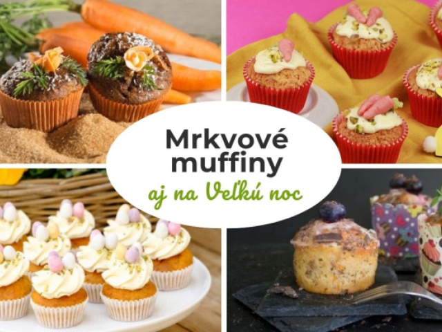 13x mrkvové muffiny: Dobroty s dávkou zeleniny, ktorá im dodá sladkosť, šťavnatosť aj výživovú hodnotu