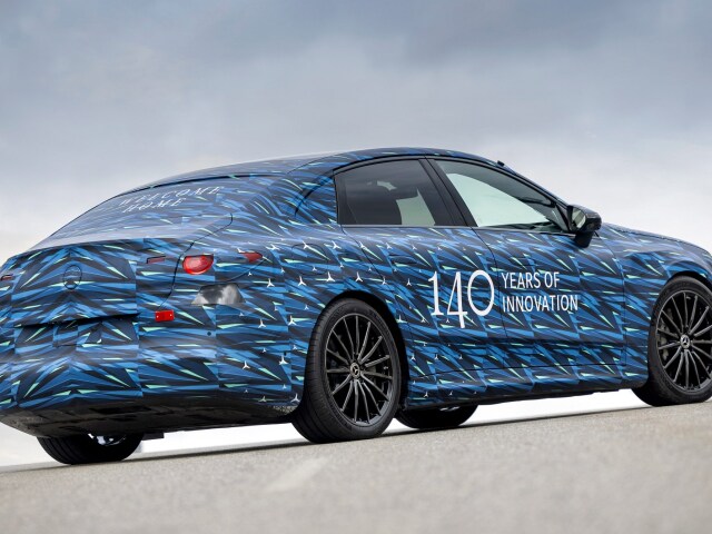 Mercedes-Benz C Electric - testovací prototyp 2026