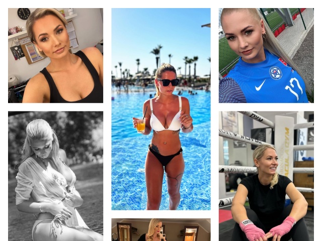 Kristína Kucianová, STVR, moderátorka, koláž