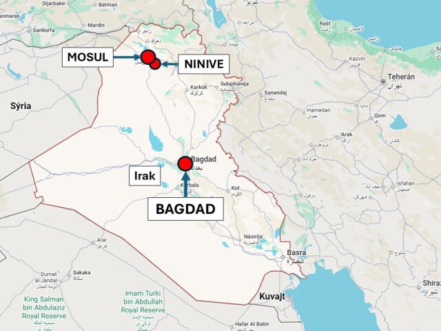 Bagdad, Mosul a Ninive, Irak
