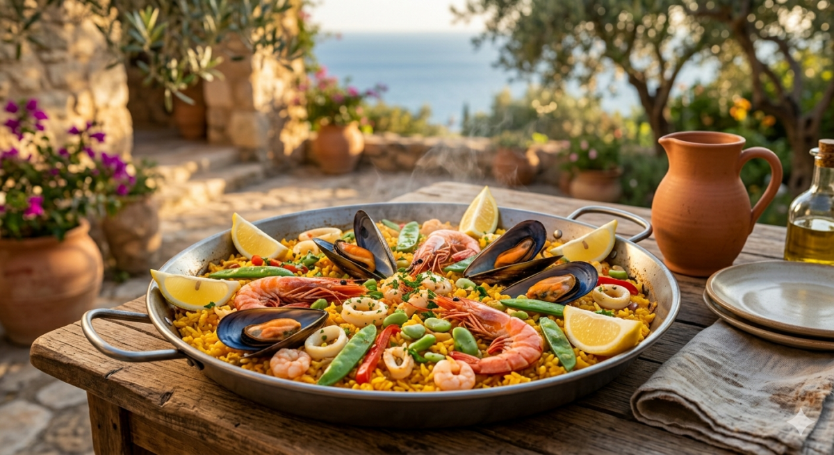 4. Paella (Španielsko)