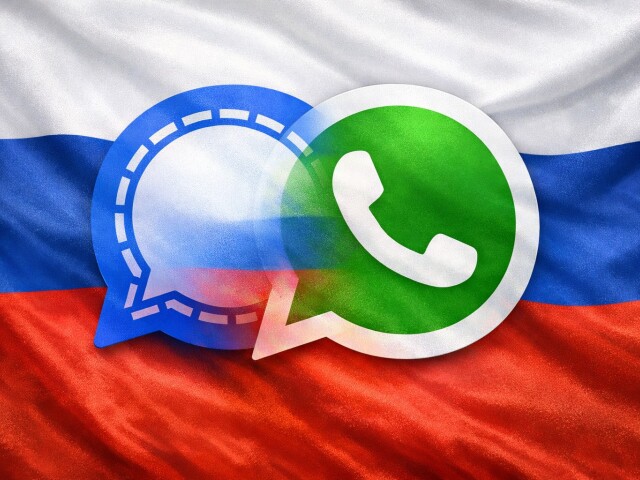 Rusi hackujú Signal a Whats App - obrázok vytvorený AI