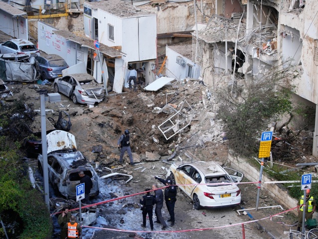 Tel Aviv, Izrael, iránsky útok