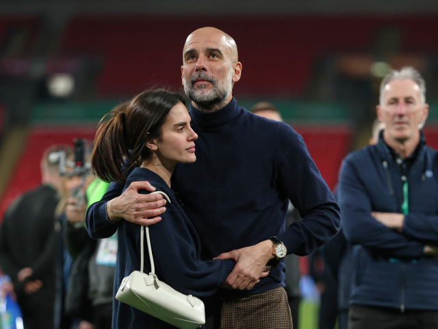 Pep Guardiola a jeho dcéra Marie