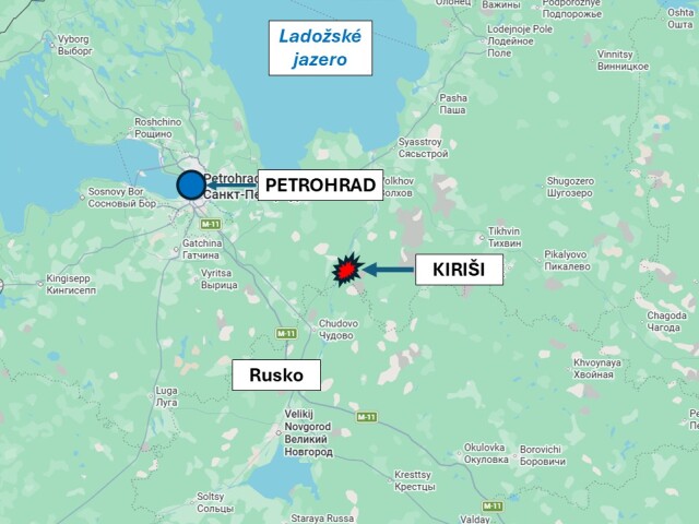 Kiriši, Rusko