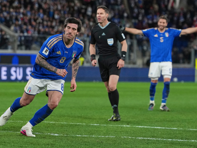 Taliansko Futbal MS26 Baráž Európska Semifinále