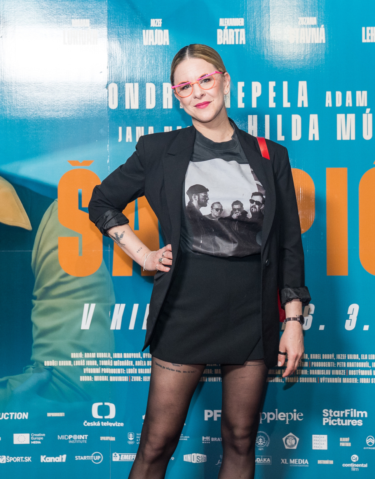 Na premiére sa objavila aj Kristína Tormová.