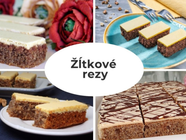 10 receptov: Žĺtkové rezy, to je nestarnúca klasika každých sviatkov. Upečte si ich aj podľa Jožky Zaukolcovej