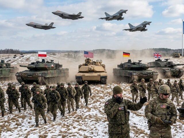 Vojaci NATO - obrázok vytvorený AI