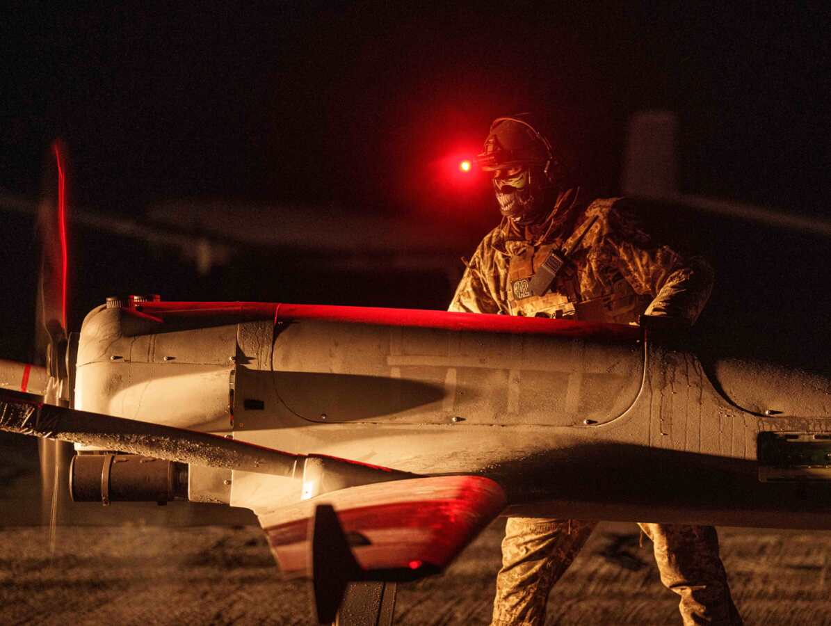 An-196 Liutyj, dron s dlhým doletom, Ukrajina, vojna, vojak